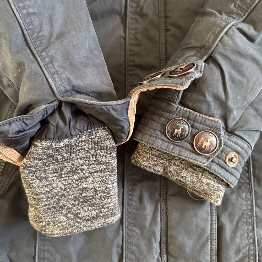 Naketano women's winter parka jacket featuring a faux fur line hood - Picture 8 of 15